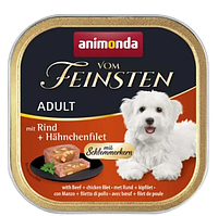 Animonda Vom Feinsten консерва для собак 150 г (яловичина та курка)