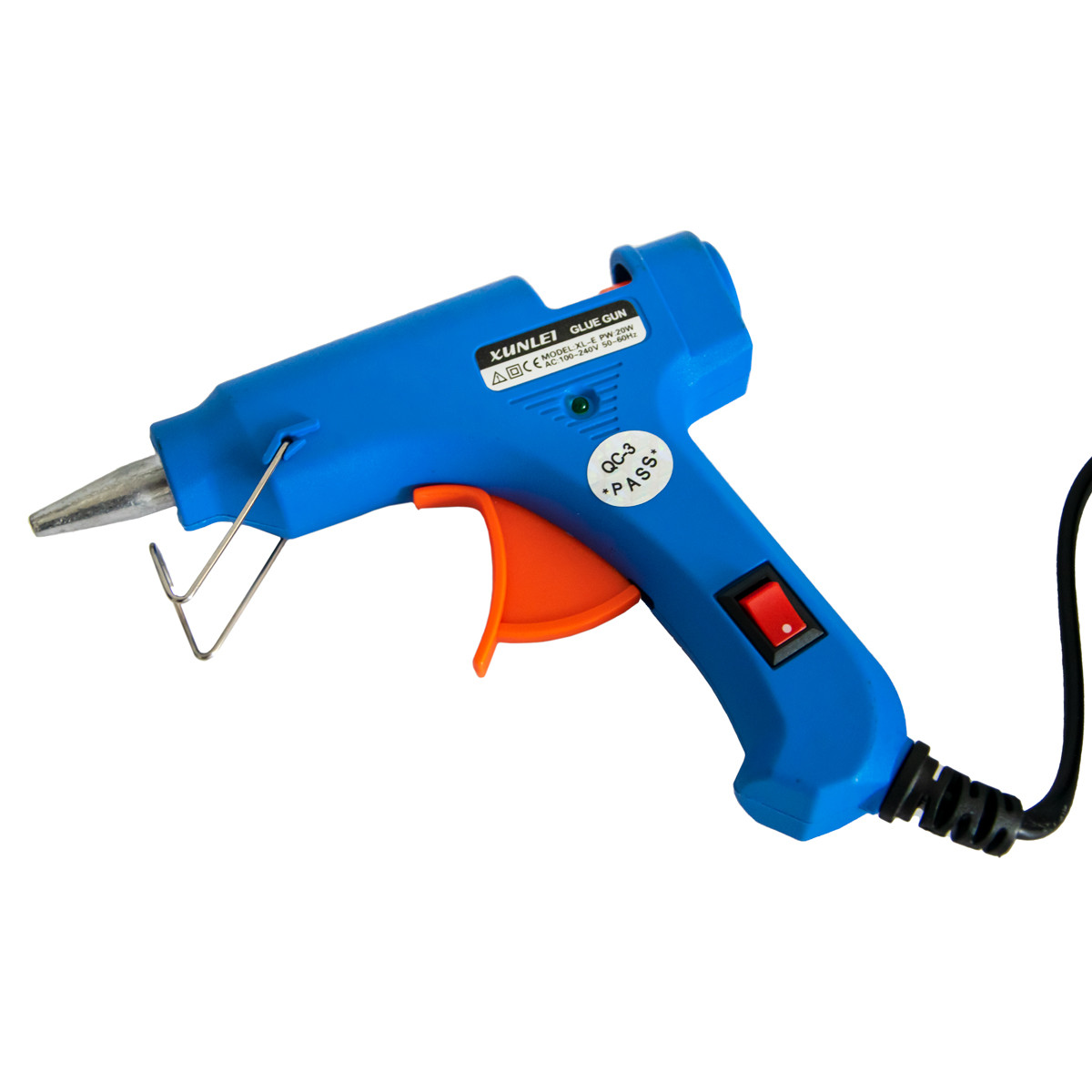 Термопистолет для силиконового клея Xunlet XL-E20 Синий пистолет для горячего клея | силіконовий пістолет (VF) - фото 4 - id-p1856752754