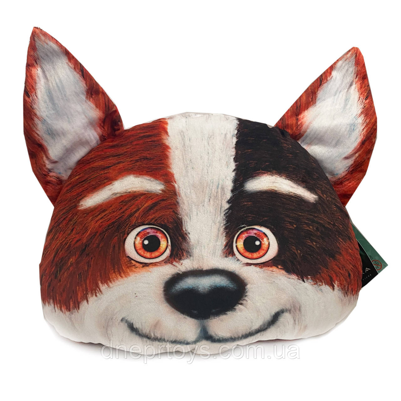 Подушка сувенірна, декоративна, Мавка Шусть, Україна, Копиця, 33*30*10 см, (00279-70), фото 1