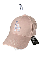 Кепка Бейсболка LA (розовая)