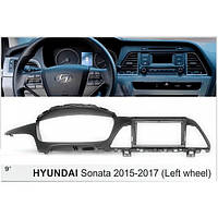 Переходная рамка Hyundai Sonata 2015-2017 9" с комплектом проводов