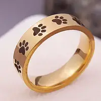Кольцо "Отпечаток лапы собаки" С11038