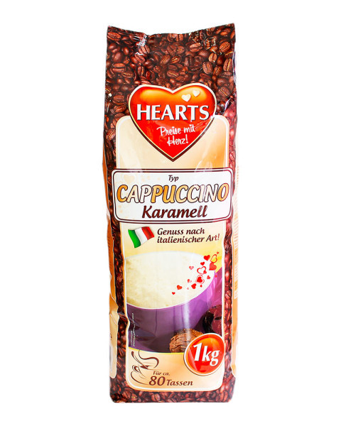 Капучіно Карамель Hearts Cappuccino Karamell, 1 кг