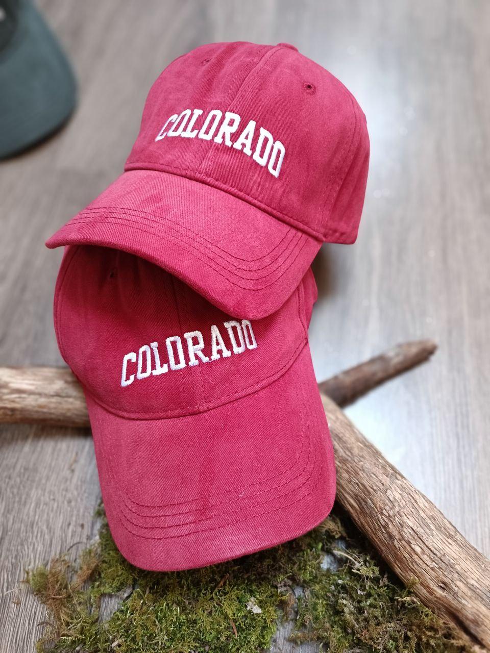 Кепка Бейсболка Чоловіча Жіноча COLORADO червоний