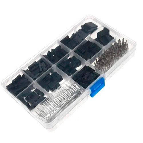 Роз'єм конектор Dupont Дюпон 2.54мм + контакти тато мама 220x (ID ...