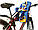 Детское переднее велокресло BQ-6 Серое, фото 5