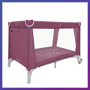 Дитячий ігровий манеж-ліжко Carello Piccolo CRL-11503/1 Orchid Purple фіолетовий