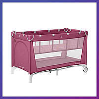 Детский игровой манеж-кровать Carello Piccolo+ CRL-11501/2 Orchid Purple два уровня высоты фиолетовый