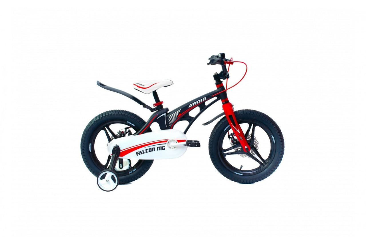 Велосипед дитячий Ardis FALCON 16" колеса на литих дисках і магнієвої рамі Чорний