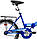 Складаний Велосипед CROSSRIDE 20 FLD ST FLIK Синій / для підлітків, фото 2