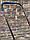Санки дитячі "Водан" СД-1 зі знімною спинкою і знімною ручкою-штовхачем Бордові, фото 6