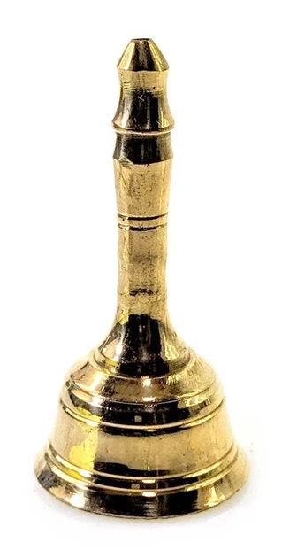 Дзвіночок із ручкою бронзовий d-4, h-7,5 см