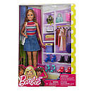 Лялька Барбі Модниця з аксесуарами Barbie Accessories FVJ42 Пошкоджено коробку, фото 5