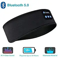 Маска для сна Infinity Sports Sleep Headphones Soft Elastic Black Bluetooth 5.0