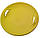 Санки-ледянка / Тарілка / Пластикові санки / Круглі санки "Steep", жовті, фото 2