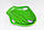Санки-ледянка / Пластикові санки / Ракушка мала, одномісна "Prosperplast", зелена, фото 4