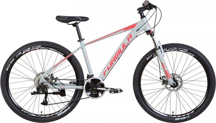 Велосипед AL 27.5" FORMULA ZEPHYR 3.0 DD 2022 рама 19" Сіро-червоний