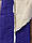 Конверт / чохол для санок, з штучної овчини, на блискавці синій Фіолетовий, фото 2