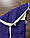 Конверт / чохол для санок, з штучної овчини, на блискавці синій Фіолетовий, фото 3