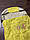 Конверт / чохол для санок, зі штучної овчини, на дві блискавки, із затяжками Жовтий з малюнком, фото 2
