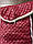 Конверт / чохол для санок, з штучної овчини, на дві блискавки, з затяжками яскраво-червоний, фото 4