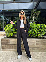 Літній жіночий костюм сорочка та штани жатка