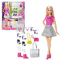 Barbie Shoes DMP10 Кукла Барби Модница с обувью