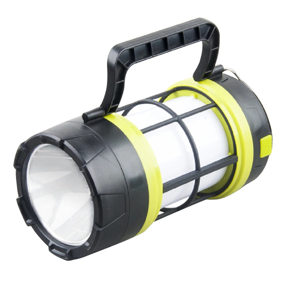 Ліхтар кемпінговий RIAS F-910-B акумуляторний із сонячною панеллю 2500 mAh (3_02779), фото 1