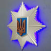 Емблема МВС України з підсвіткою 60х60х5 см, фото 3