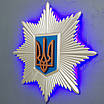 Емблема МВС України з підсвіткою 60х60х5 см, фото 4
