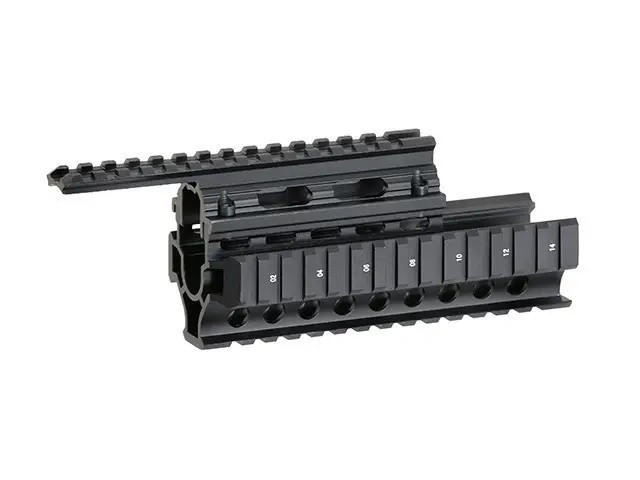 ТАКТИЧНЕ ЦІЄ НА АК З НАКЛАДКАМИ. АЛЮМИННЫЙ, фото 1