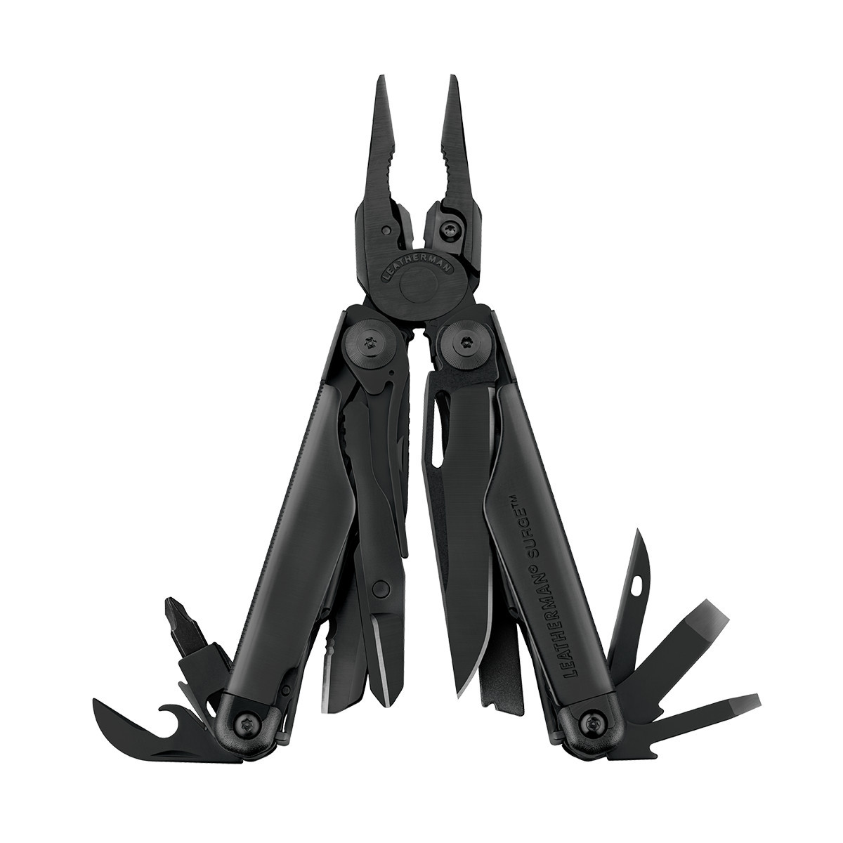 Мультитул LEATHERMAN Surge-black, чохол MOLLE, фото 1