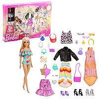 Barbie Advent Calendar GXD64 Кукла Барби Адвент-календарь