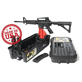 Кейс MTM Tactical Range Box польовий для чищення та догляду за АК/AR15. Колір - чорний