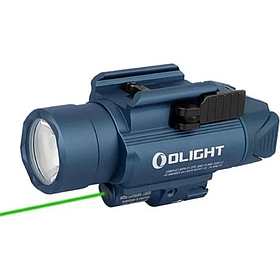 Ліхтар тактичний Olight Baldr Pro Midnight Blue. Зелений ЛЦВ