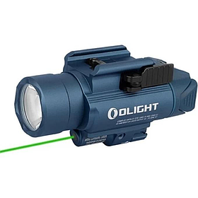 Ліхтар з ЛЦВ Olight Baldr Pro Midnight Blue. Зелений ЛЦВ