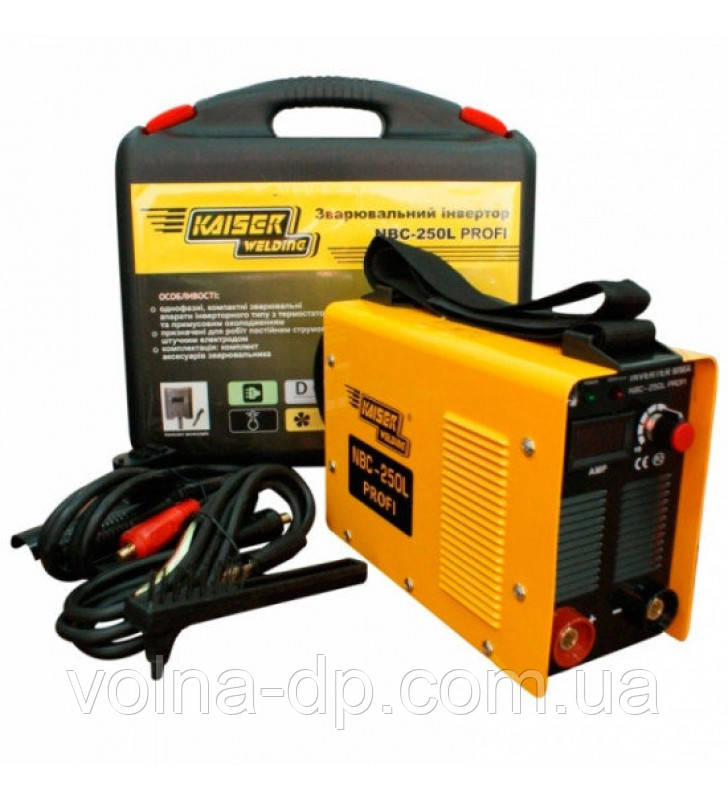 Зварювальний інвертор Kaiser TIG-250L PROFI