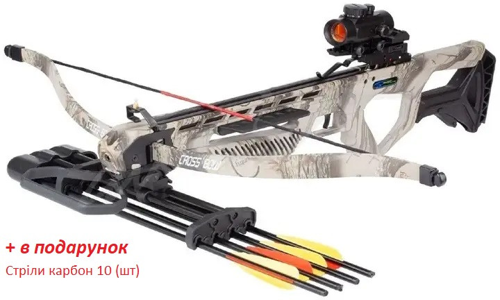 АРБАЛЕТ MAN KUNG MK-XB25GC ЦВЕТ:GREEN CAMO + СТРІЛИ, фото 1