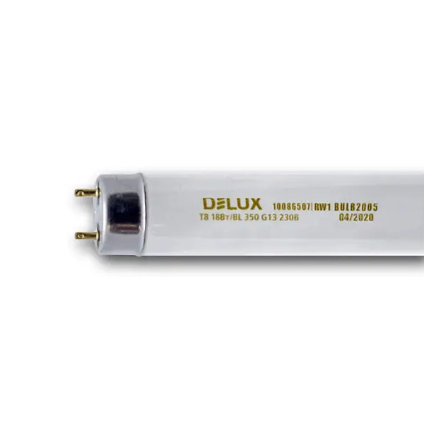 Лампа ультрафіолетова в пастки для комах Delux F 18W BL350 G13