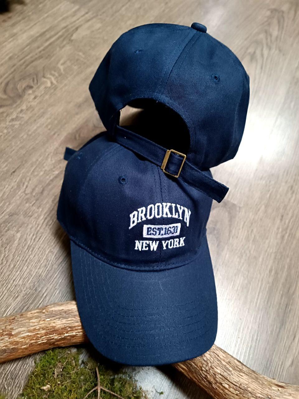 Кепка Бейсболка Чоловіча жіноча brooklyn кремова