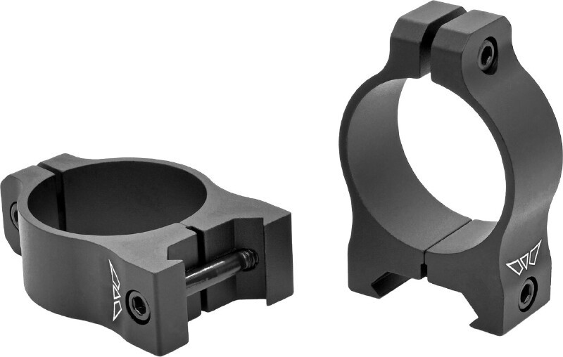 Кільця Warne Vapor Weaver Fixed Ring. d — 30 мм. High. Weaver/Picatinny, фото 1