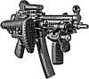 Приклад FAB Defense для MP5 складений із регульованою щокою, фото 2