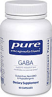 Pure Encapsulations GABA / ГАМК 700 мг 60 капсул