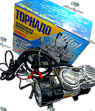 Компрессор автомобильный Торнадо с АвтоСтопом, фото 3