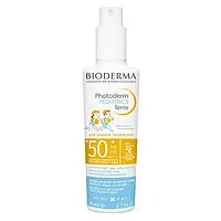 Свежайшее. Срок годности 11/2027. 200 мл. Солнцезащитный спрей для детей, Bioderma Photoderm SPF 50+.