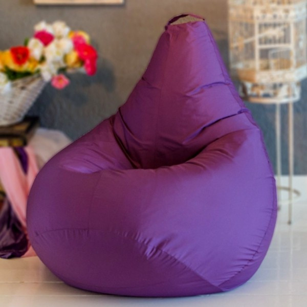 Купить bean bag грушу фиолетового цвета - фото 1 - id-p1856812707