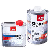 APP Лак акриловый 2K HS Acryl Klarlack Spezial S 2:1 с отв., 1l+0.5l (020109 + 020317)