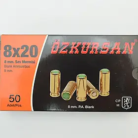 ПАТРОН OZKURSAN 8 ММ. ХОЛОСНИЙ