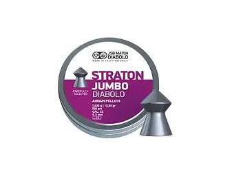 ШАРИ ПНІВМАТИЧНІ JSB DIABOLO STRATON JUMBO. КОЛ. 5.5 ММ. ВЕС — 1.03 Р. 500 ШТ/УП