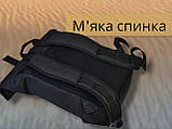 Стильний водонепроникний рюкзак роллтоп унісекс / відділення під ноутбук / чоловічий жіночий рюкзак ролтоп, фото 5